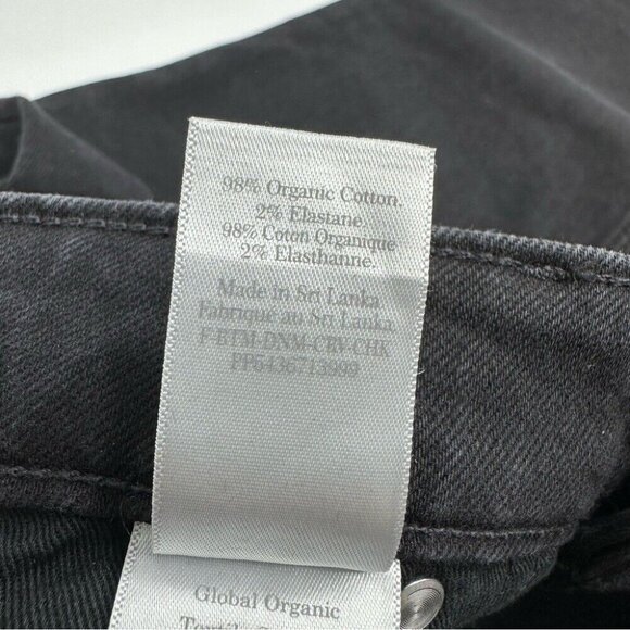 Everlane Women’s NWT Black Minimalist The Original Cheeky Jean W31-32/L26 Crop - Picture 9 of 13